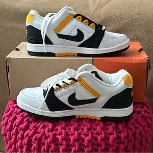 Nike | Shoes | Nike Air Force Ii Low Whiteblackpro Gold 204  display picture 2